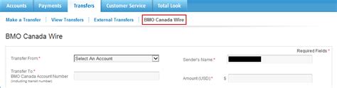 bmo cross border account.